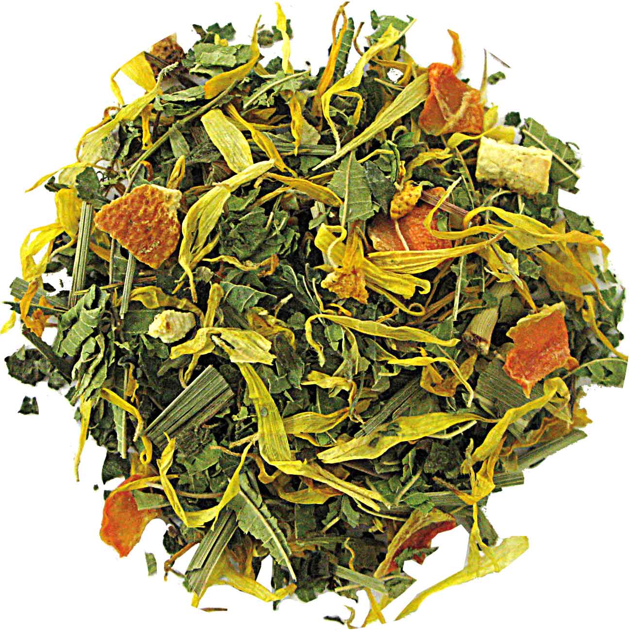 Geels Elfenmischung fris & fitness coffee and tea blend in a 1kg package, showcasing fresh herbal ingredients.