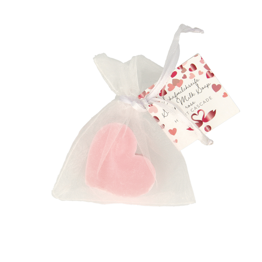 Merkloos Sheep milk soap heart cascade 1.00 Stuks