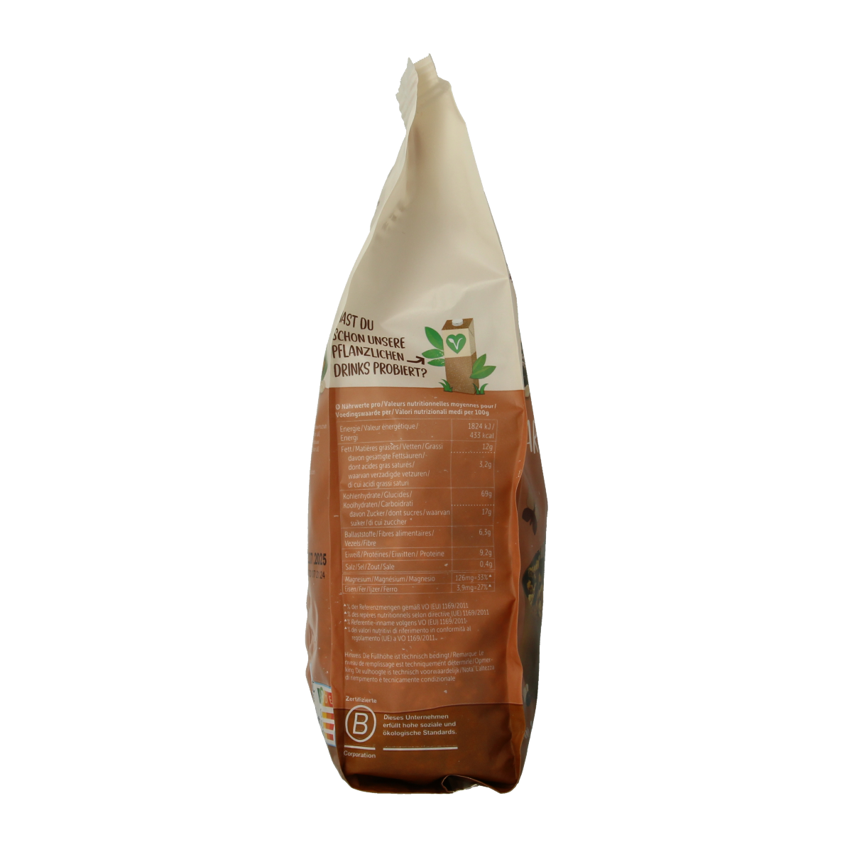 Allos Crunchy amarant chocolade bio 400.00 Gram