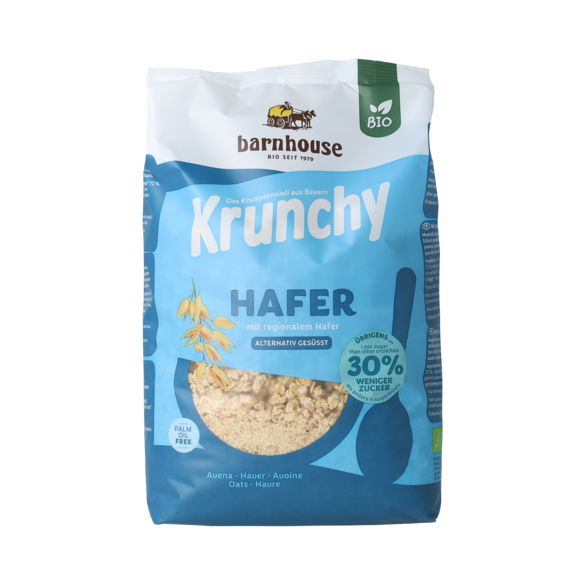 Barnhouse Krunchy havergranola bio 625.00 Gram