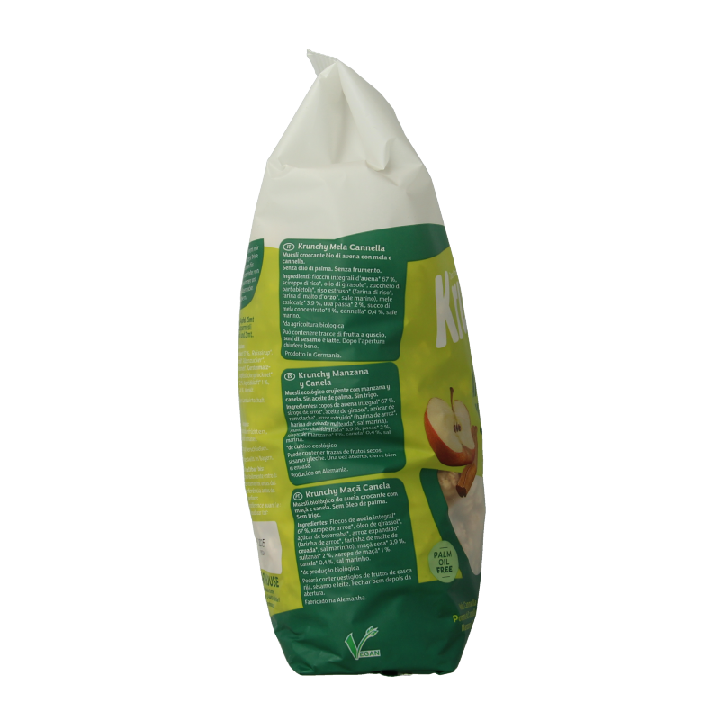Barnhouse Krunchy appel kaneel bio 750 Gram