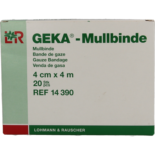 Geka Hydrofiel windsel 4m x 4cm 1.00 Stuks