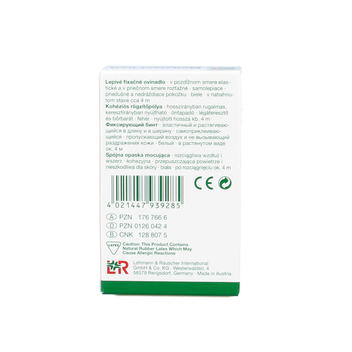 Mollelast Fixatiewindsel haft 4m x 8cm 1.00 Stuks