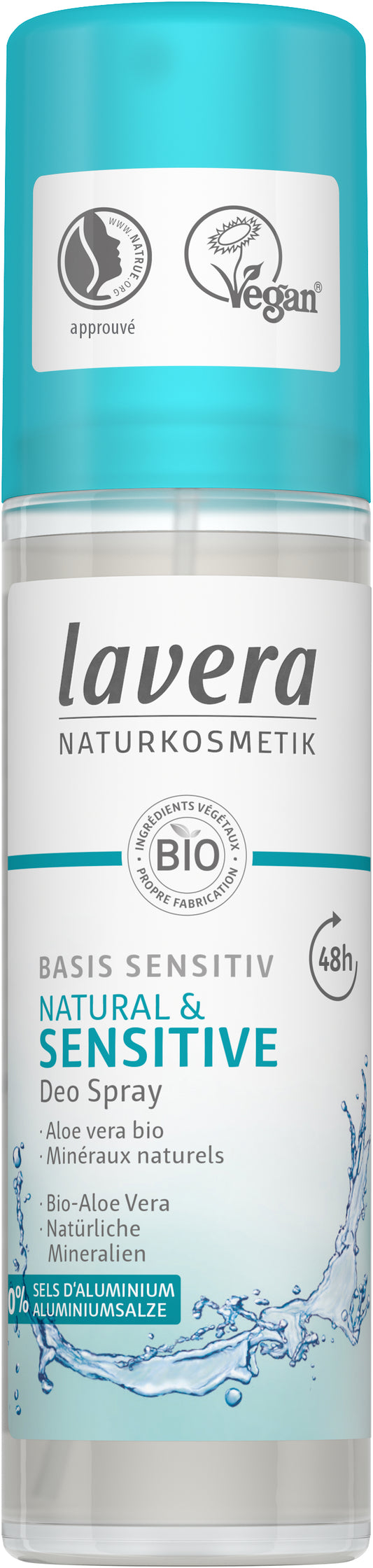 Lavera Deodorant spray basis sensitiv bio 75.00 Milliliter