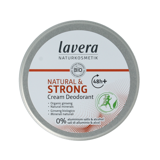 Lavera Deodorant creme/cream natural & strong bio 50.00 Milliliter