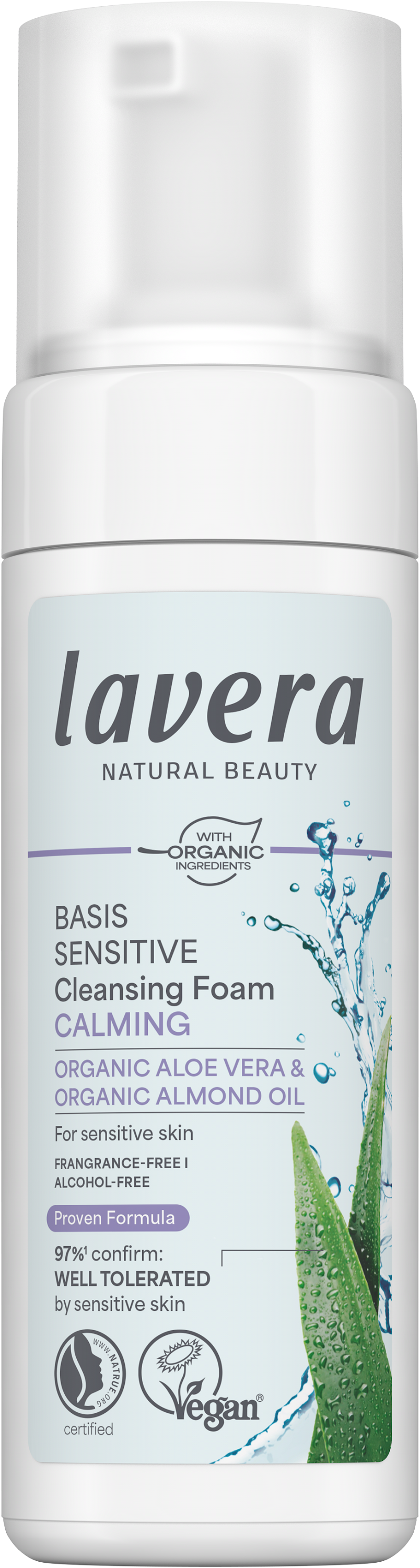 Lavera Basis Sensitive cleansing foam 150 Milliliter