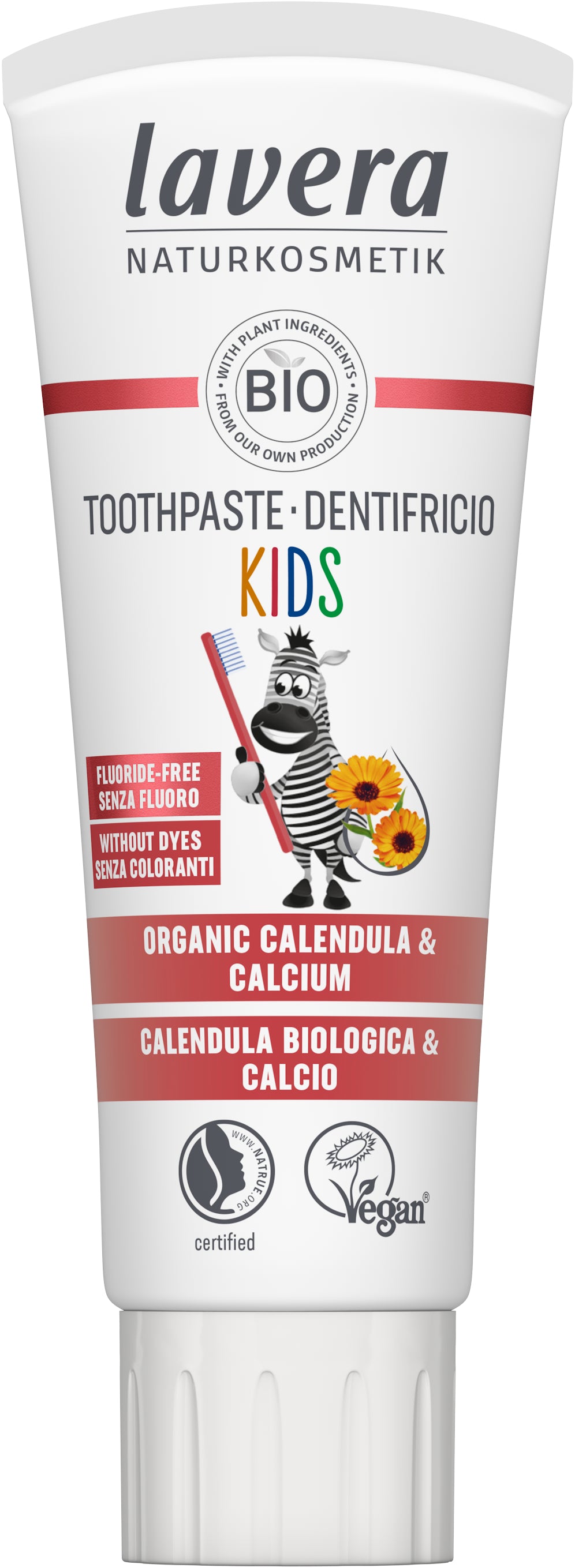Lavera Tandpasta kids bio 75 Milliliter