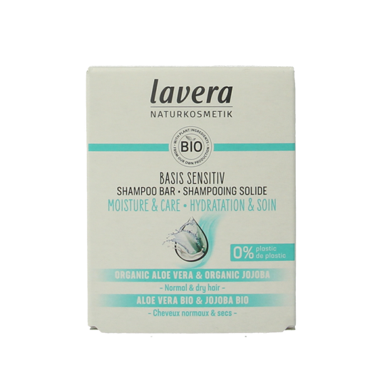 Lavera Shampoobar basis sensitiv moisture & care 50.00 Gram