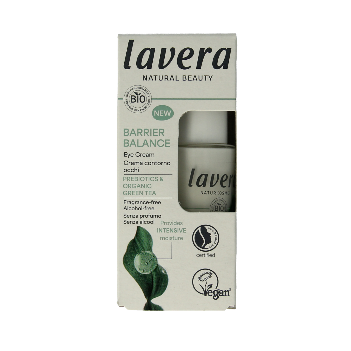Lavera Barrier balance eye cream bio 15.00 Milliliter