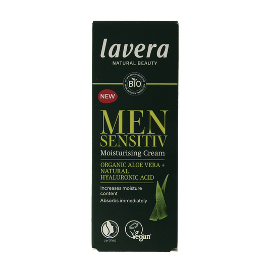 Lavera Men sensitiv moisturizing cream bio 50.00 Milliliter