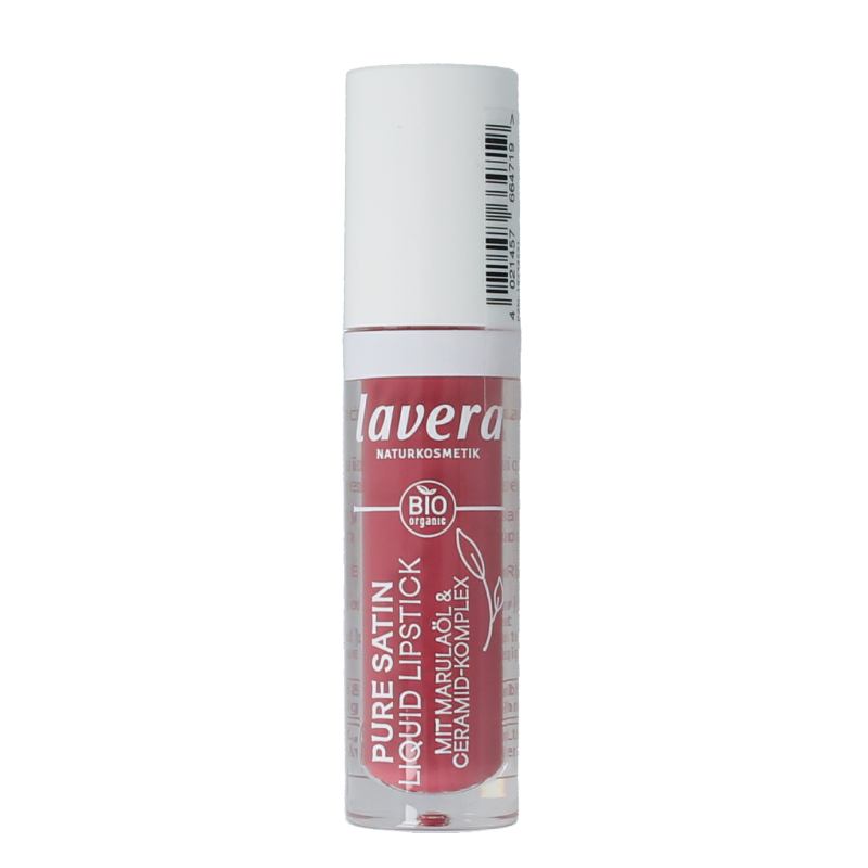 Lavera Lipstick liquid sweet peony 04 bio 1 Stuks