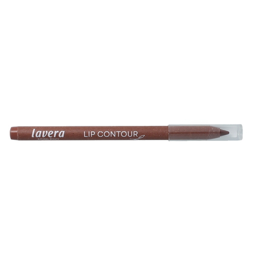 Lavera Lipcontour Soft Mocha 08 makeup pencil, natural lip liner in a soft mocha shade, 1 piece.