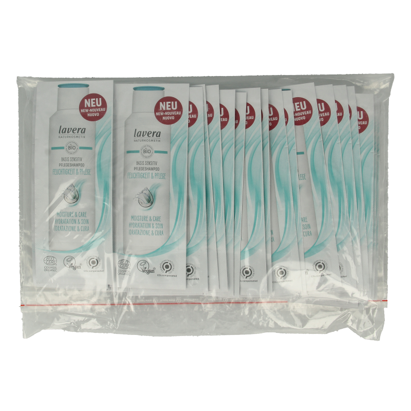 Lavera Basis Sensitive shampoo moisture & care sample 50 Stuks
