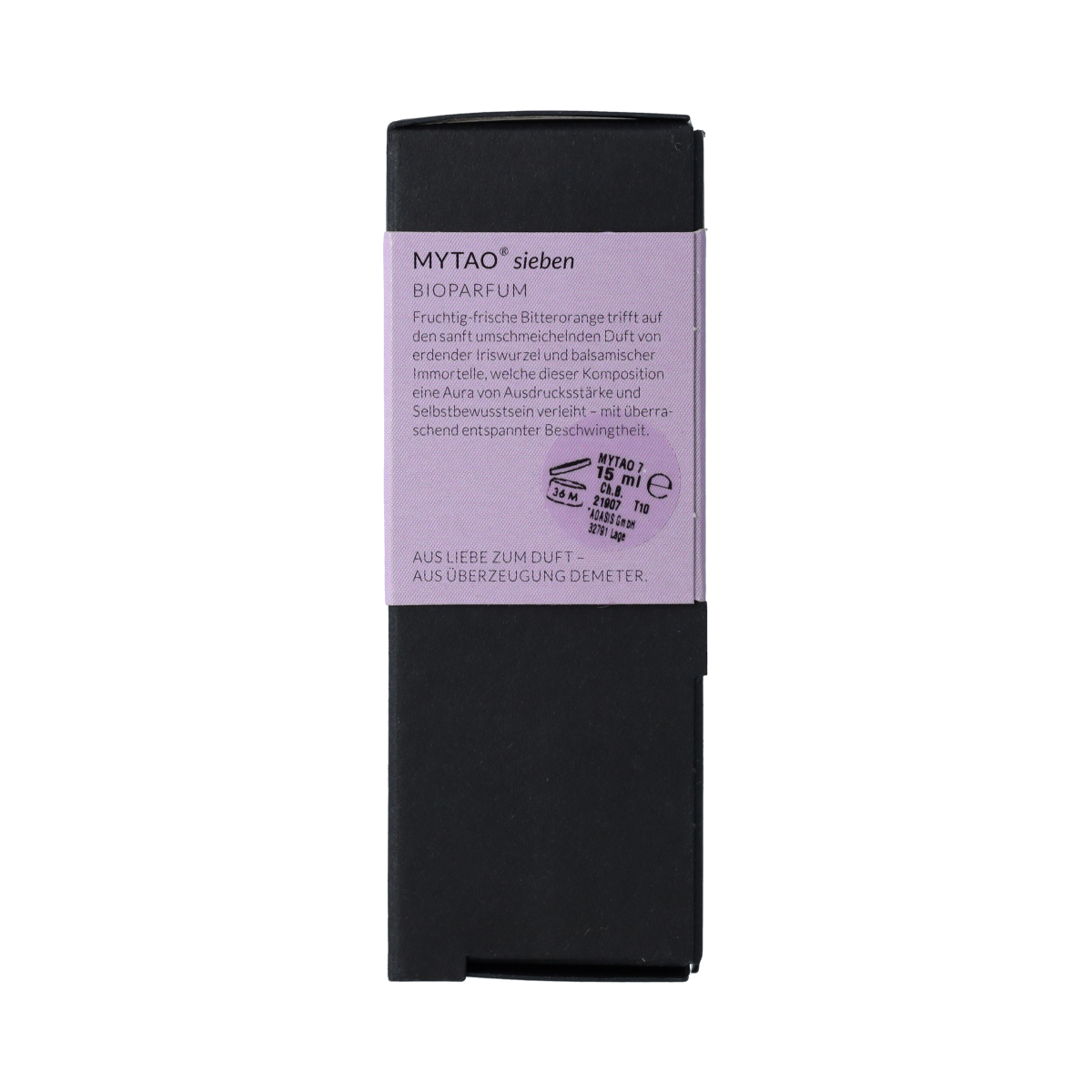 Baldini Mytao parfum zeven bio demeter 15.00 Milliliter