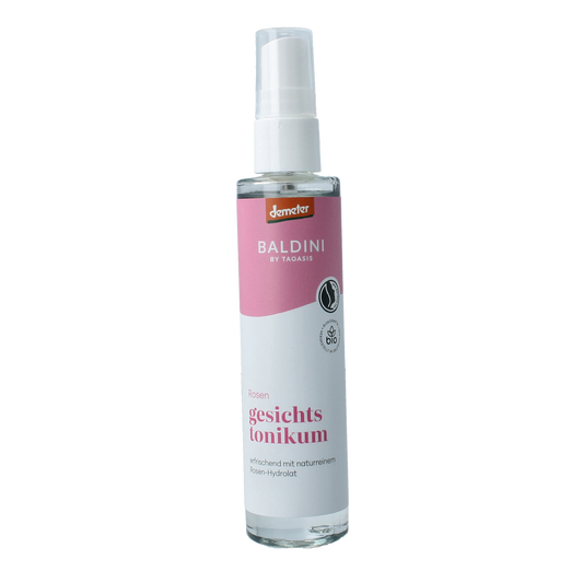 Baldini Gezichtstonic rose hydrolaat demeter 50.00 Milliliter
