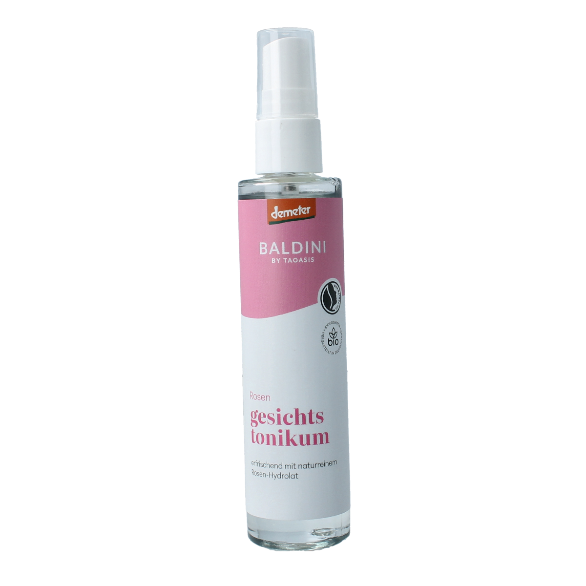 Baldini Gezichtstonic rose hydrolaat demeter 50.00 Milliliter