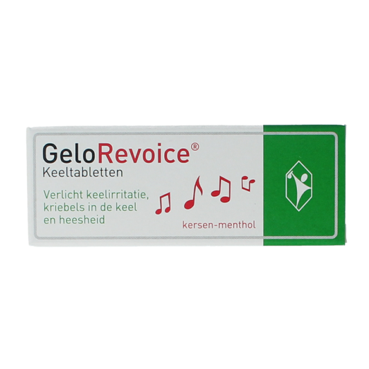 Gelorevoice Keeltabletten kersen - menthol 10.00 Tabletten