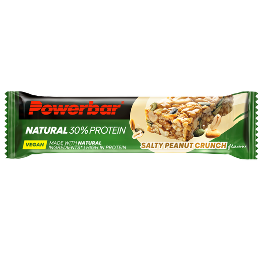 Powerbar Natural 30% protein bar salty peanut crunch 40 Gram
