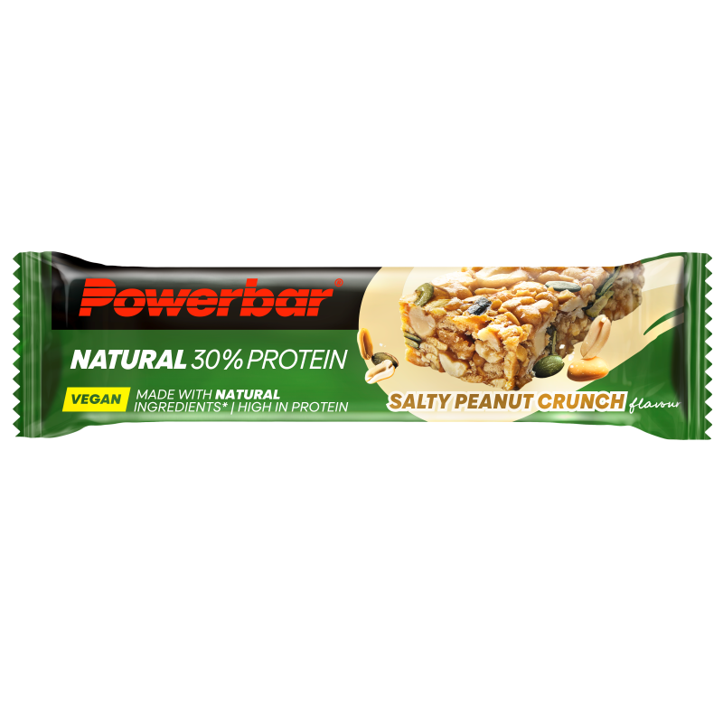 Powerbar Natural 30% protein bar salty peanut crunch 40 Gram