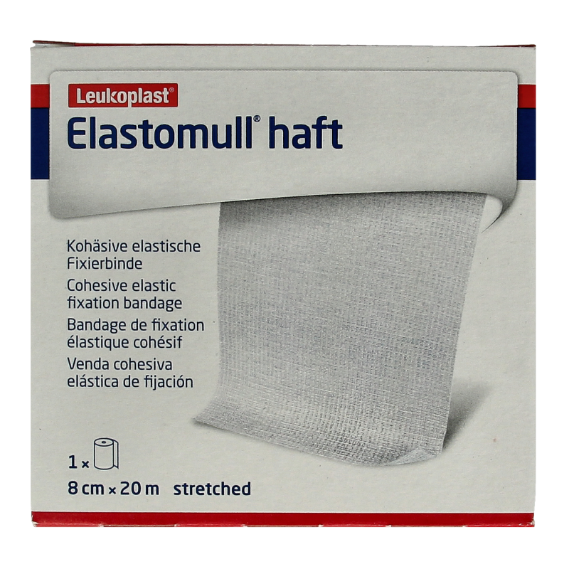 Elastomull Fixatiewindsel haft 20m x 8cm 45477 1 Stuks