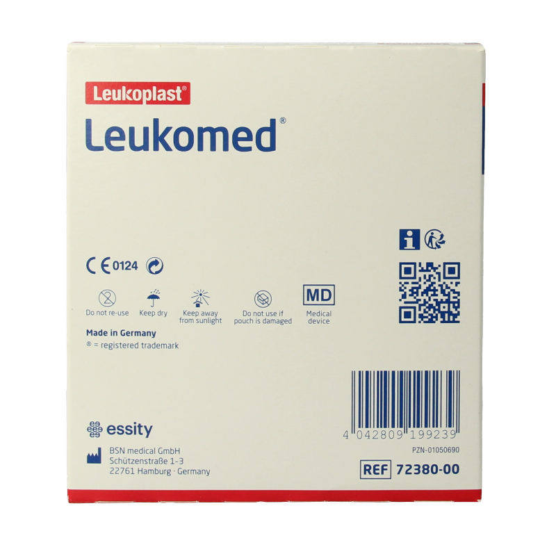 Leukomed Wondverband 7.2 x 5cm steriel 50 Stuks