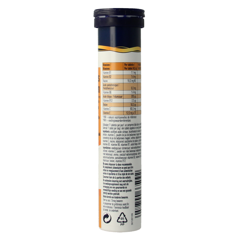 Kruger Multi Vitamine bruistabletten 20 Tabletten