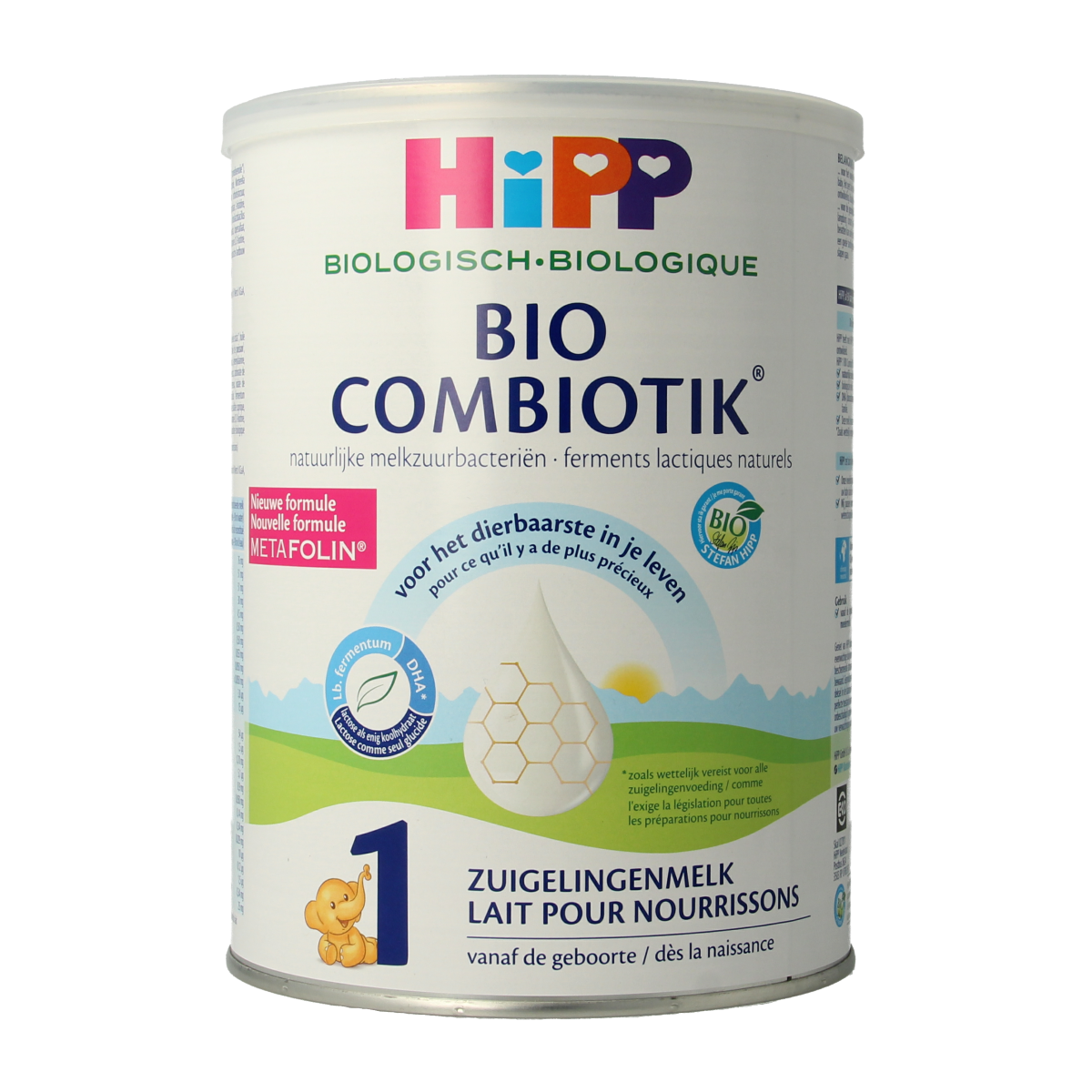 Hipp 1 Combiotik zuigelingen melk bio 800.00 Gram