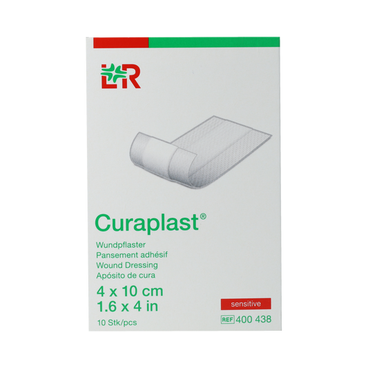 Curaplast Sensitive wondsnelverband 4 x 10cm 10.00 Stuks