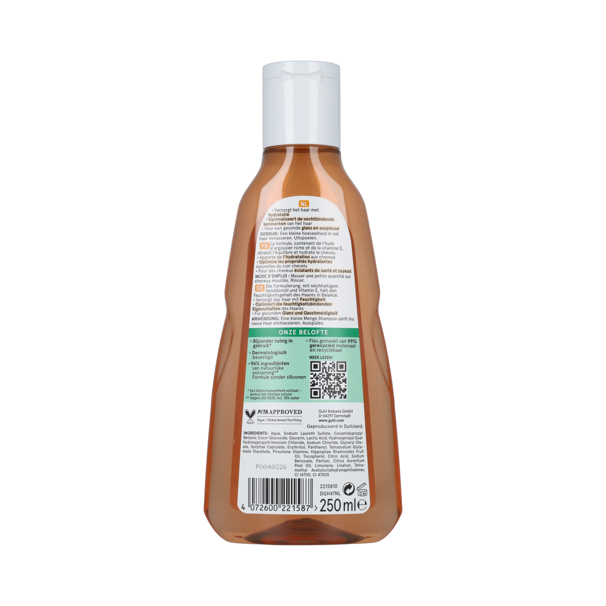 Guhl Vochtherstel shampoo 250.00 Milliliter
