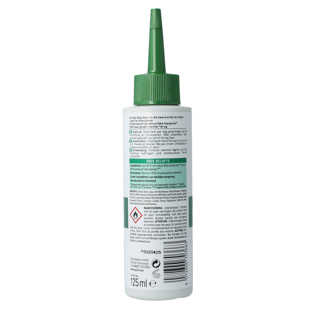 Guhl Kracht & volume hoofdhuid tonic 125.00 Milliliter
