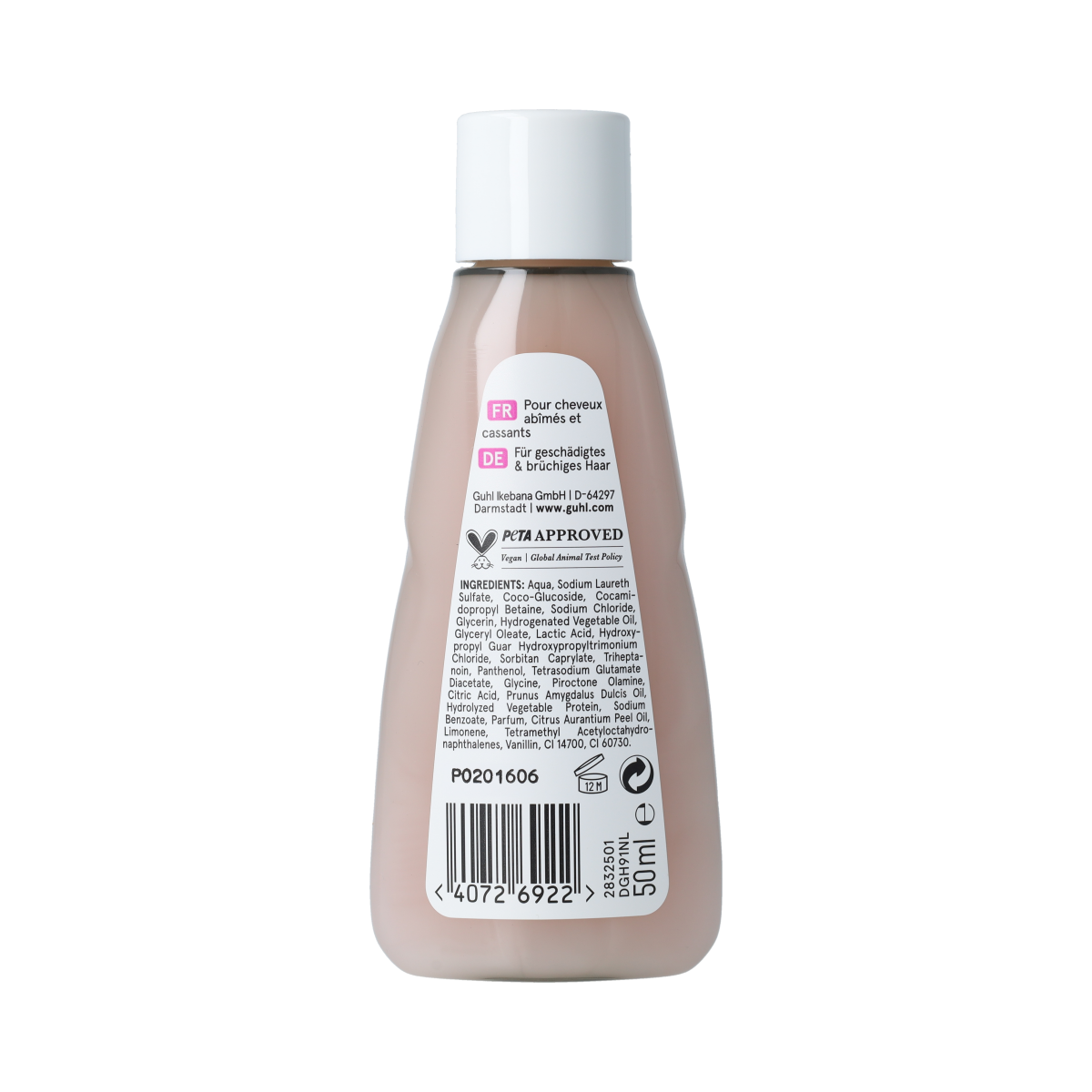 Guhl Structuurherstel shampoo mini 50.00 Milliliter