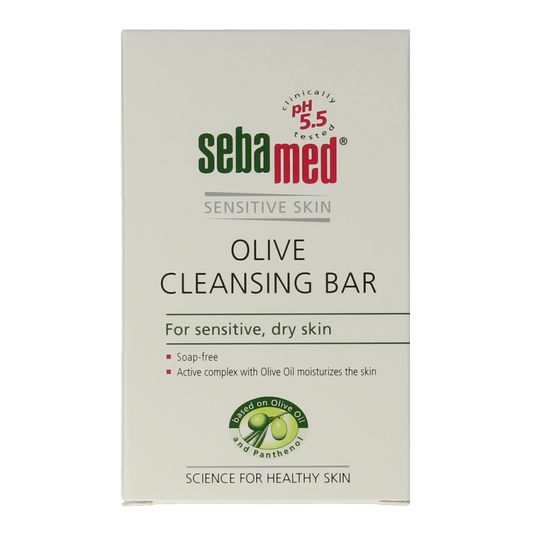 Sebamed Zeepvrije wastablet olijf 150.00 Gram