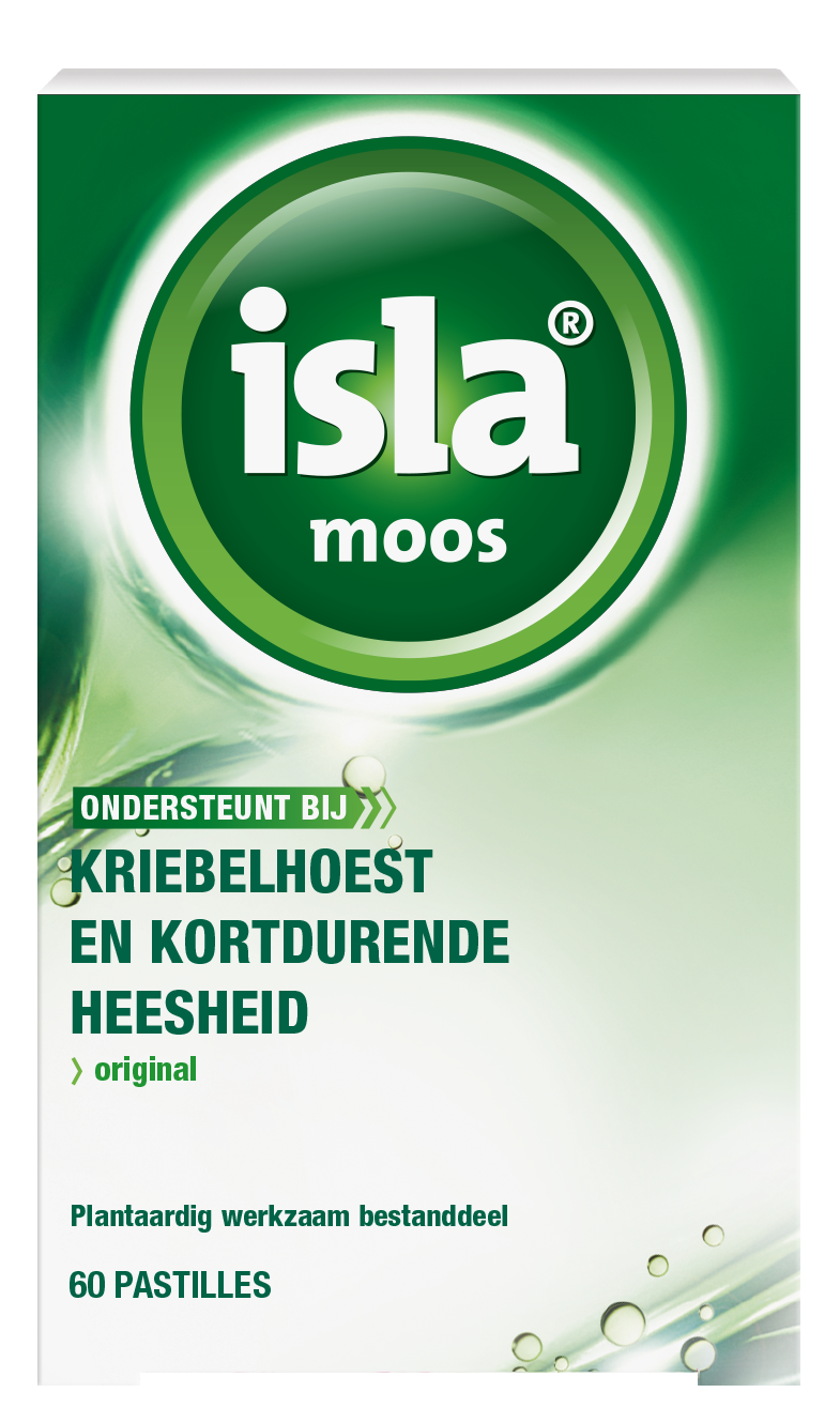 Isla Moos keelpastille 60.00 Pastilles