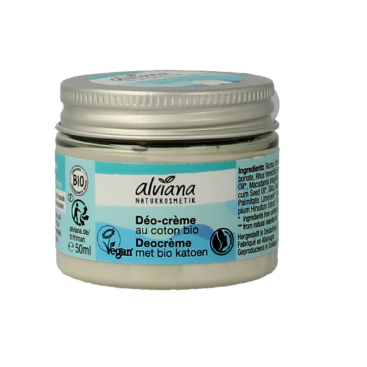 Alviana Deo creme katoen 50.00 Milliliter
