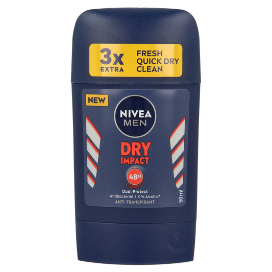Nivea Men deodorant dry stick impact 50.00 Milliliter