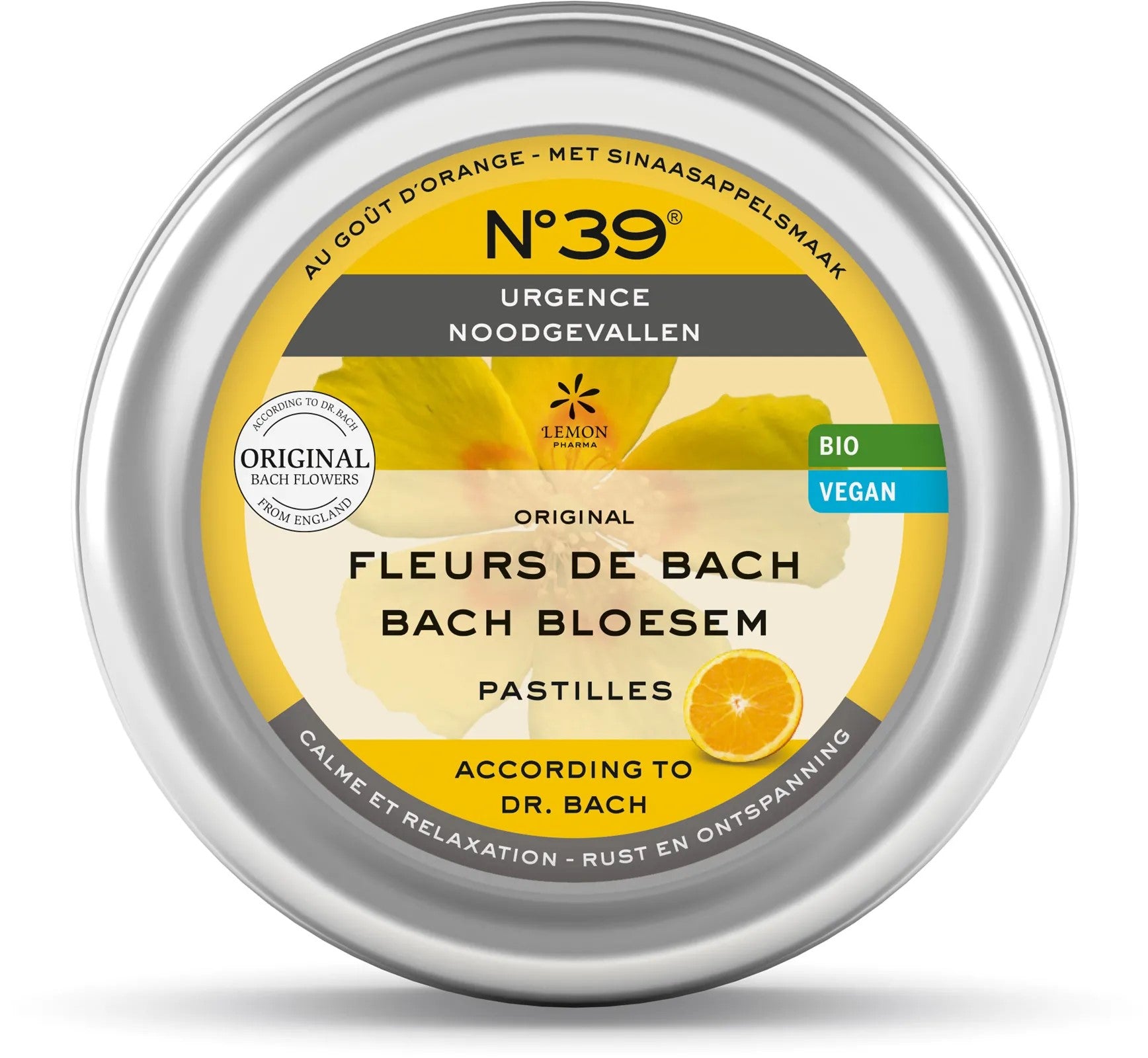 Lemonpharma Bach Pastille noodgeval nr. 39 bio 45.00 Gram