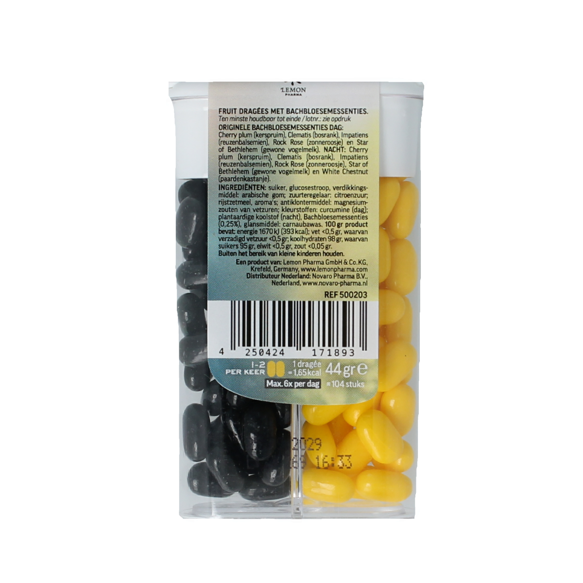 Lemonpharma Bach Bloesem dragees nr. 39 dag &  nacht 44.00 Gram
