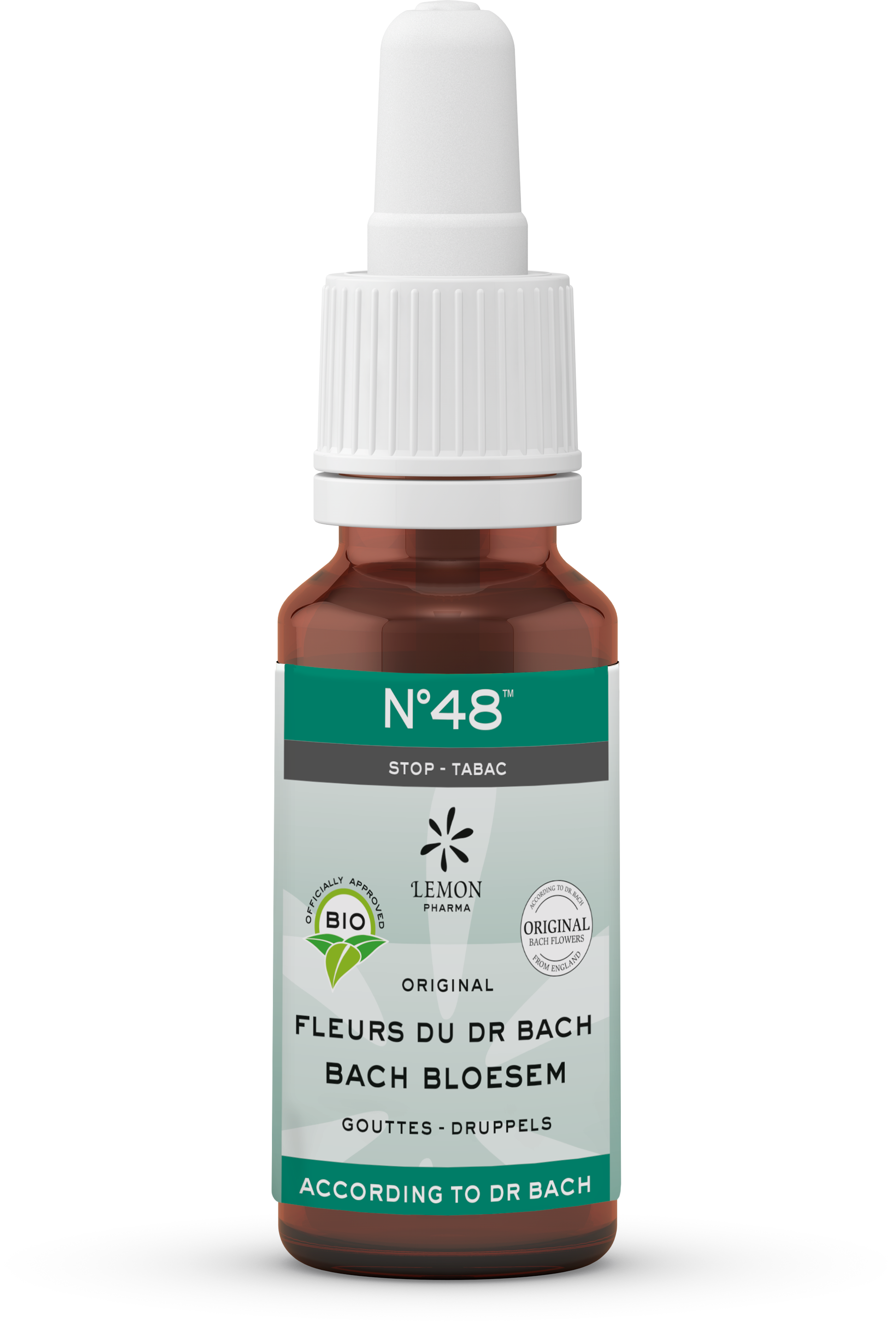 Bach Bloesem Bach bloesems mengeling 48 stop tabak bio  20.00 Milliliter
