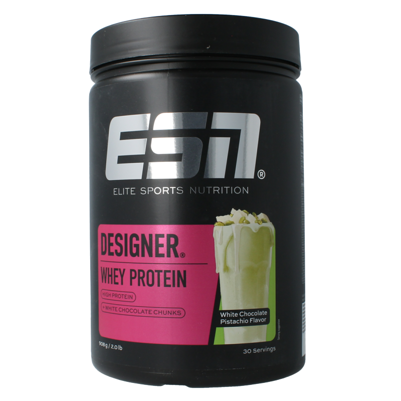 ESN Designer whey protein white chocolate pistache 908 Gram