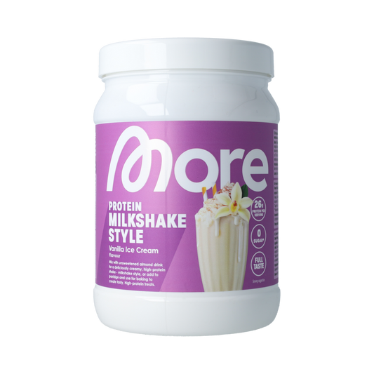 More Nutrition More Protein Milkshake Style Vanilla Ice Cream 360.00 Gram