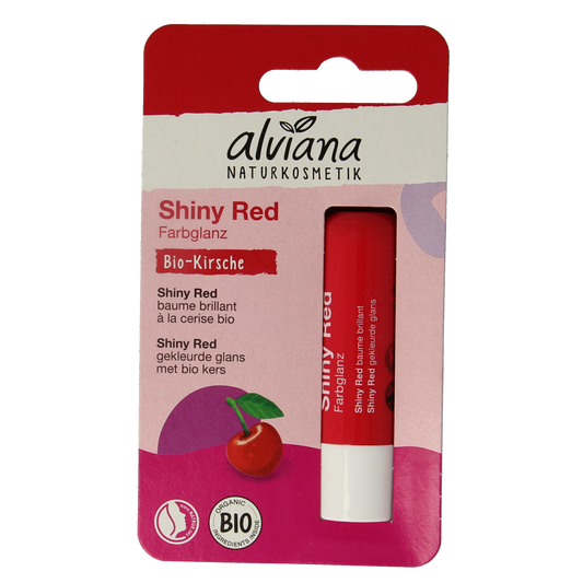 Alviana Lipverzorging shiny red 4.50 Gram