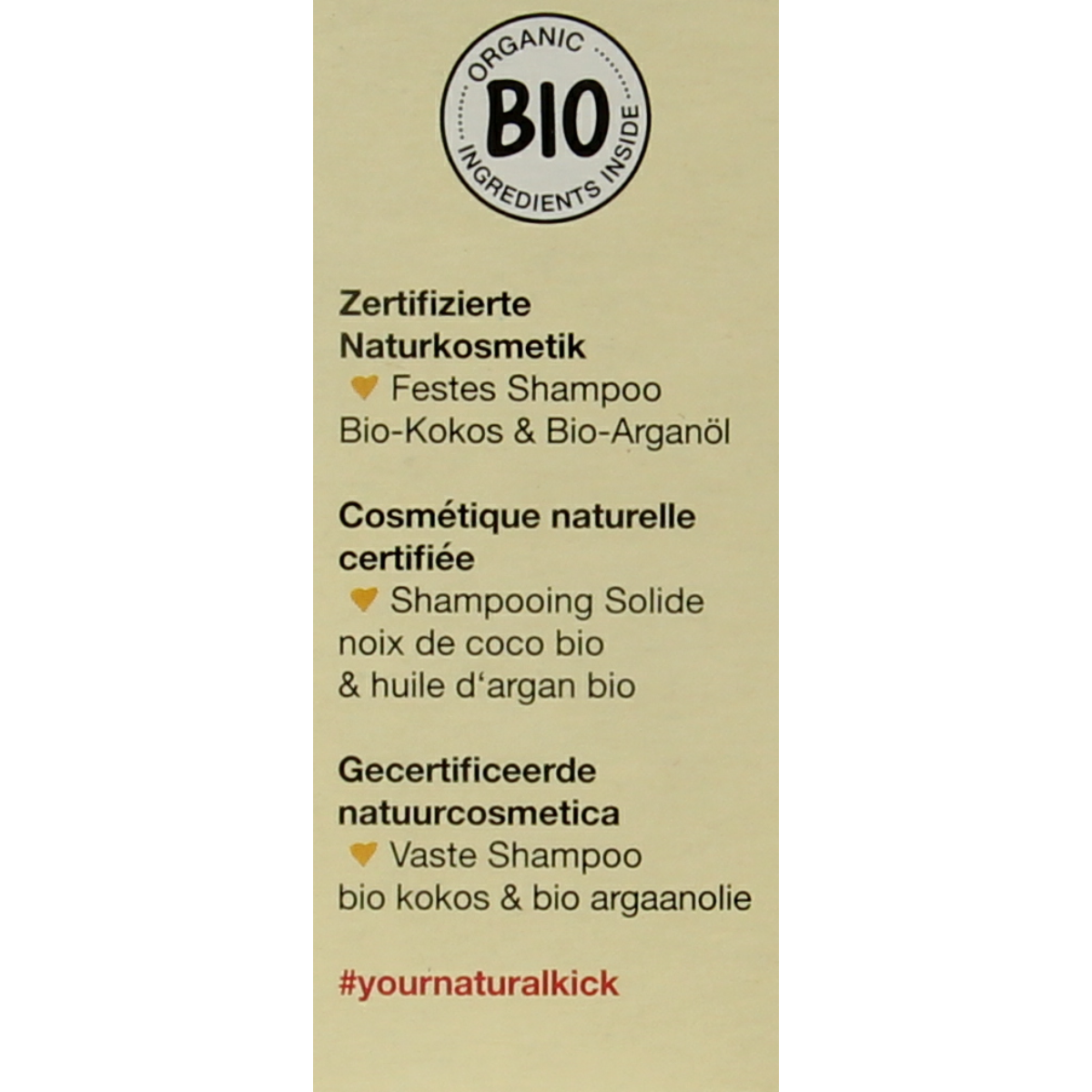 Alviana Haarverzorging shampoobar voor normaal haar in 60g, natuurlijke haarverzorgingsproduct met een groene en witte verpakking.