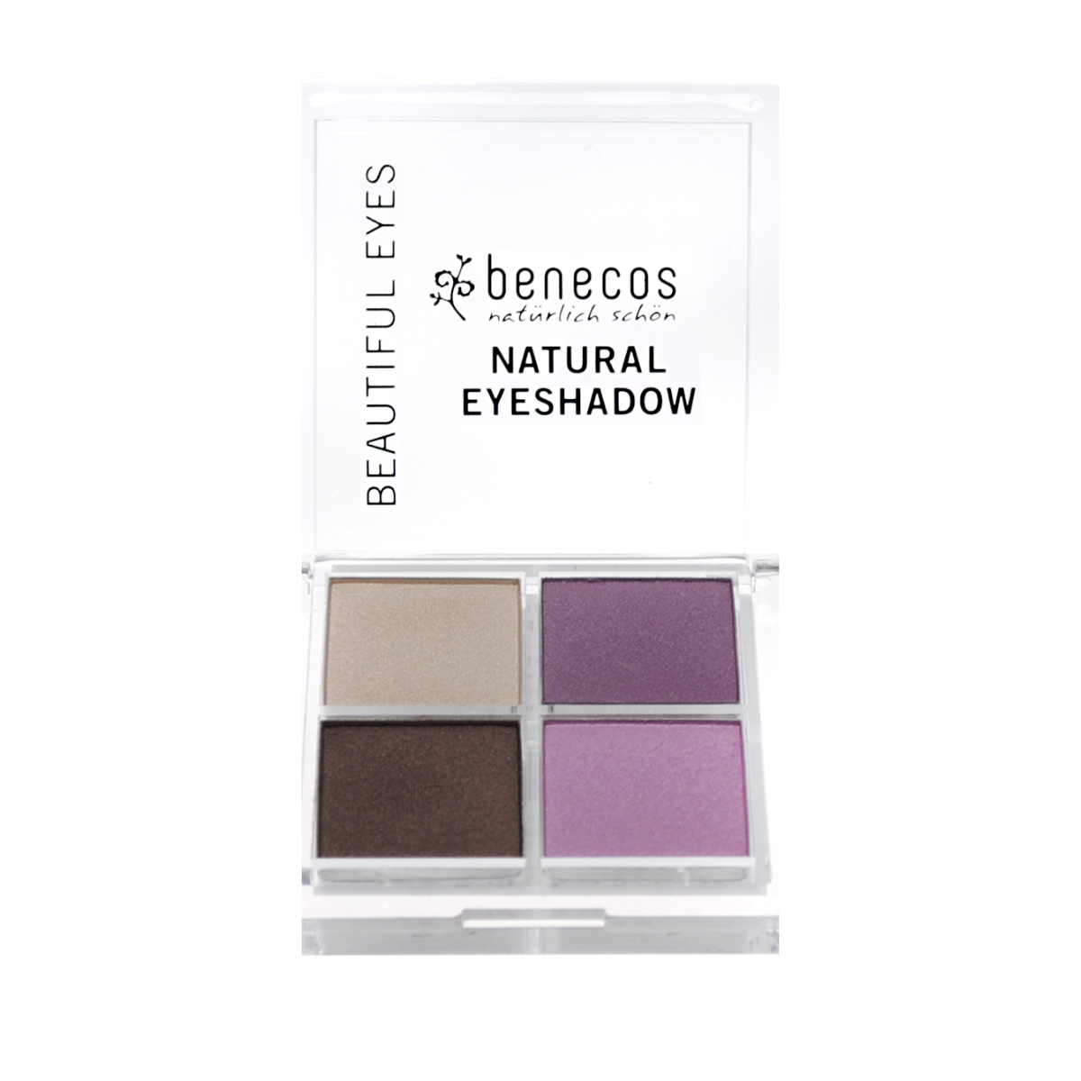 Benecos natural beauty Natural quattro eyeshadow beautifull eyes 001 1 Stuks