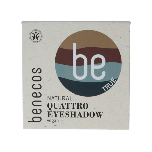 Benecos natural beauty Benecos - Oogschaduw Quatro True Blue 1.00 Set