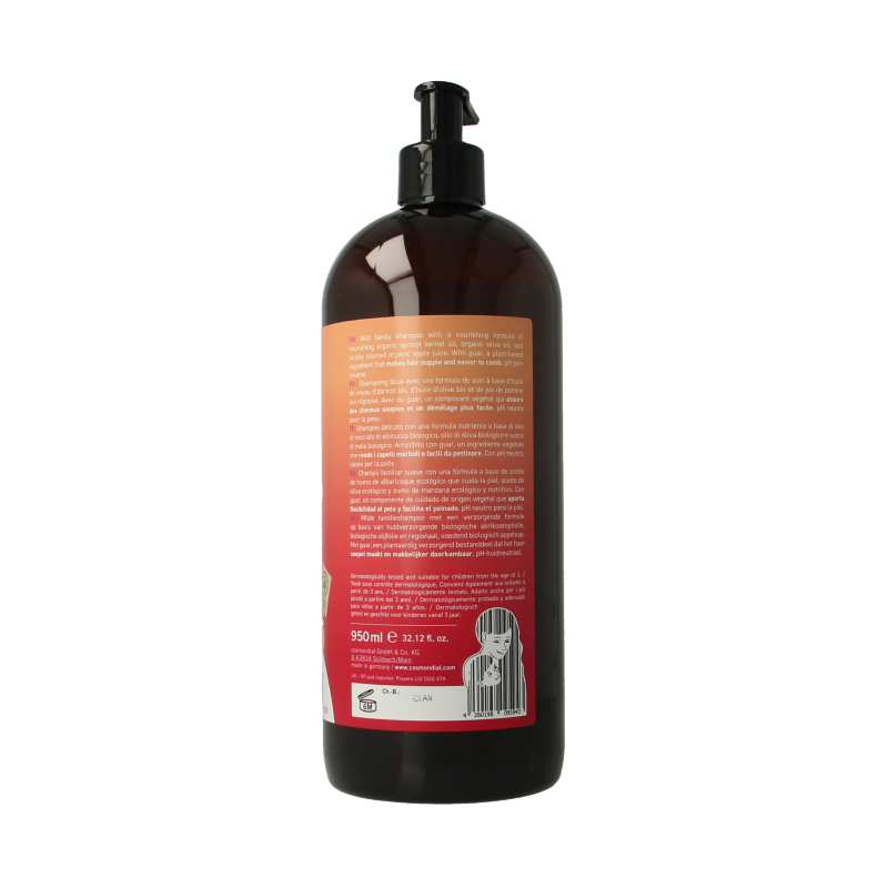 Benecos natural beauty Natural shampoo family size sweet sensation 950 Milliliter