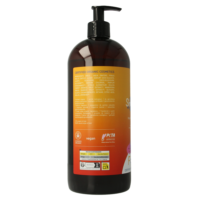 Benecos natural beauty Natural showergel family size fruity beauty 950 Milliliter