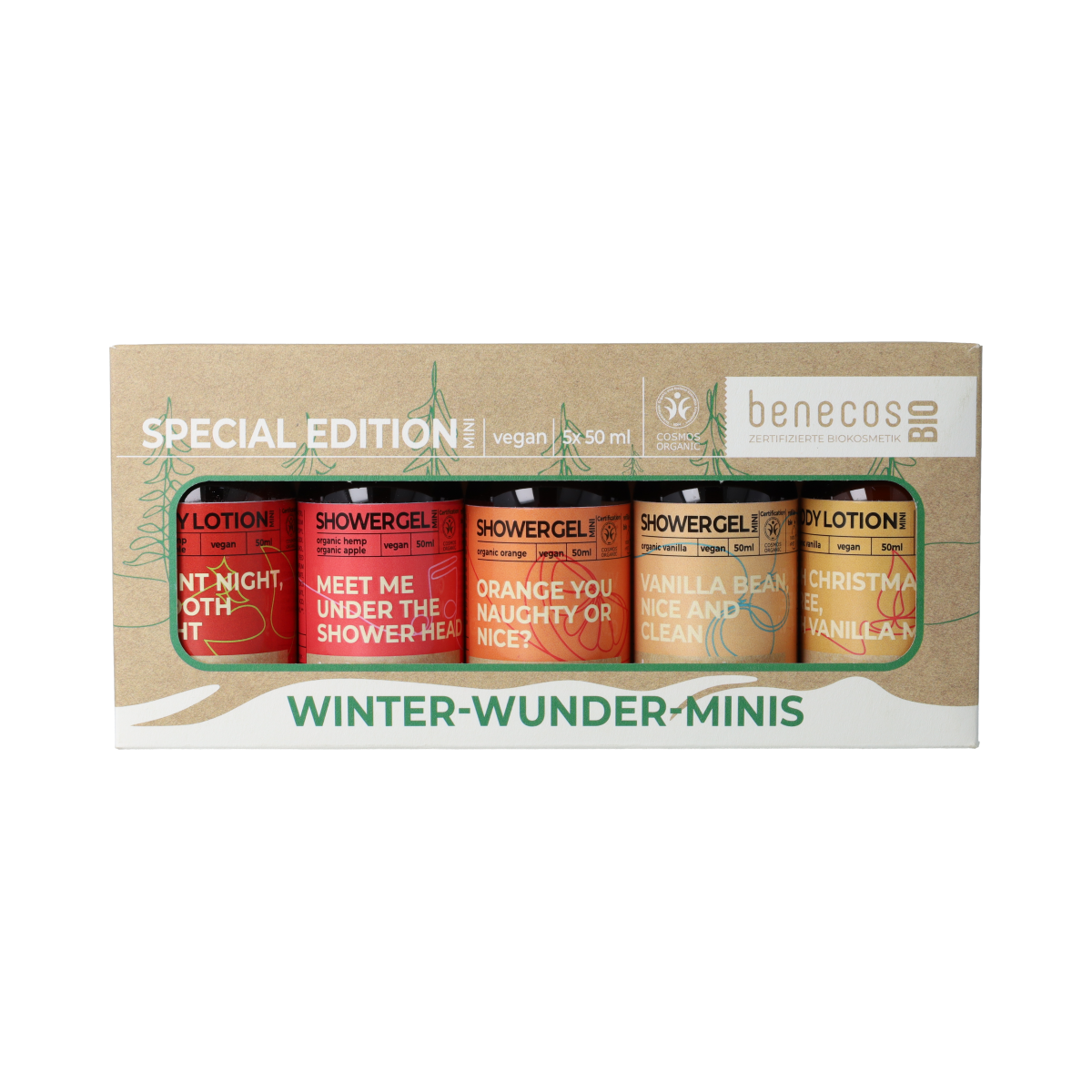 Benecos natural beauty Mini Set Winter Wonder Minis bio 5.00 Stuks