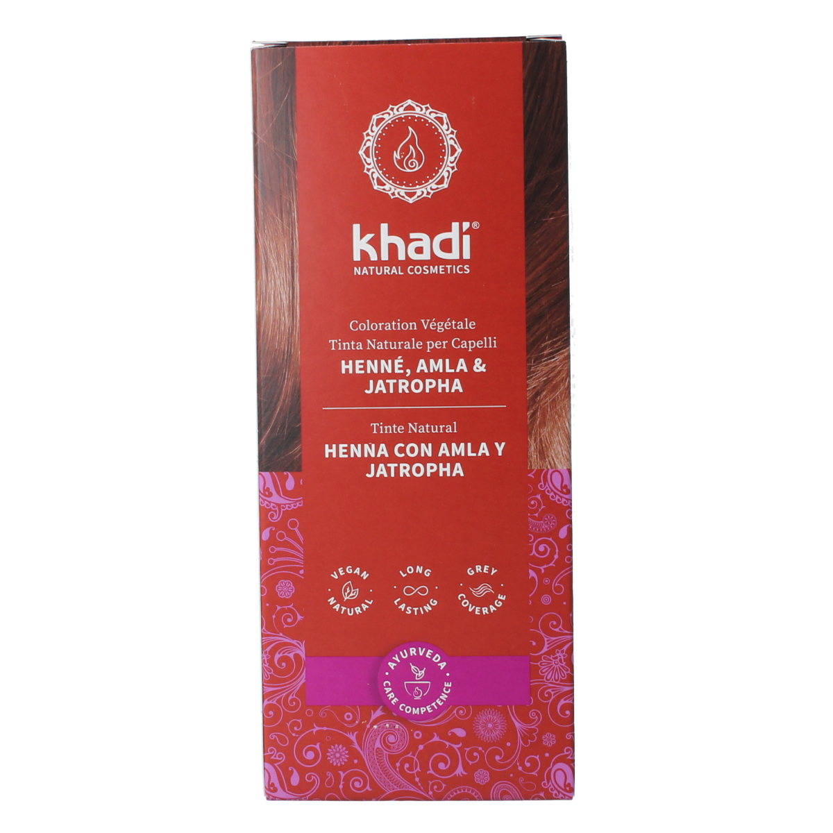 Khadi Haarkleur henna amla & jatropha 100.00 Gram