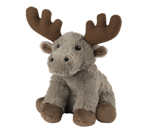 Warmies Eland Kruiken in warm, plush fabric, designed for soothing warmth and comfort, featuring a cute eland design.