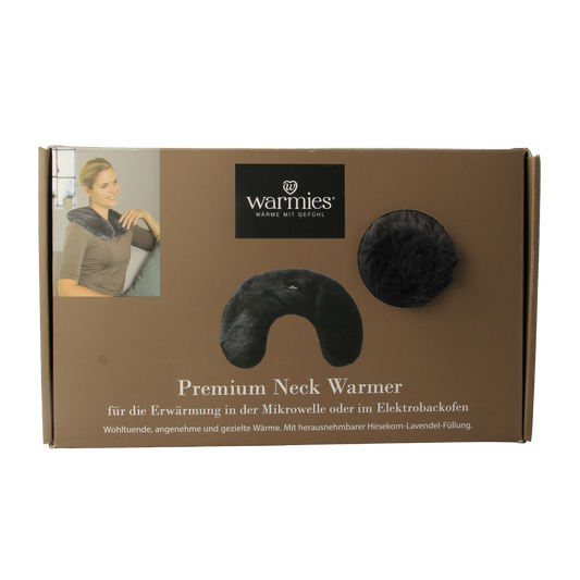 Warmies Neck warmer zwart 1.00 Stuks